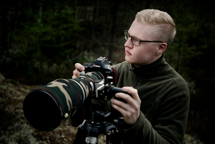 Jonas Classon, naturfotograf.