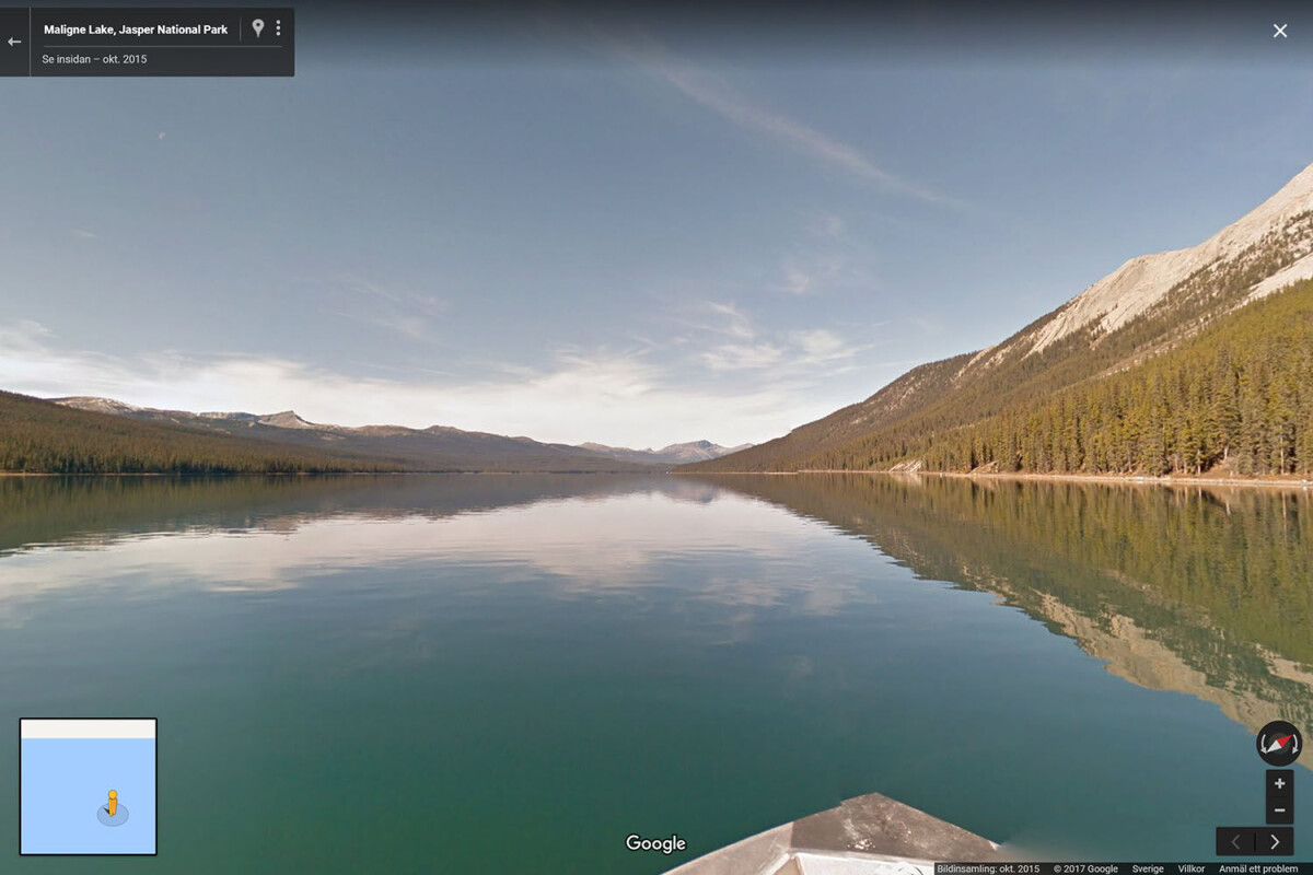 Skärmdump från Google Maps.