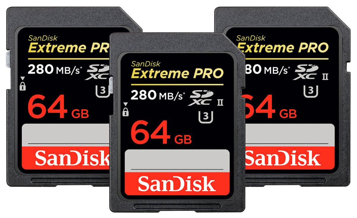 Nytt SD-kort från Sandisk skriver i 250 MB/s