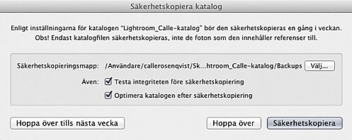 Bildbackup del 2: Hitta en passande lösning
