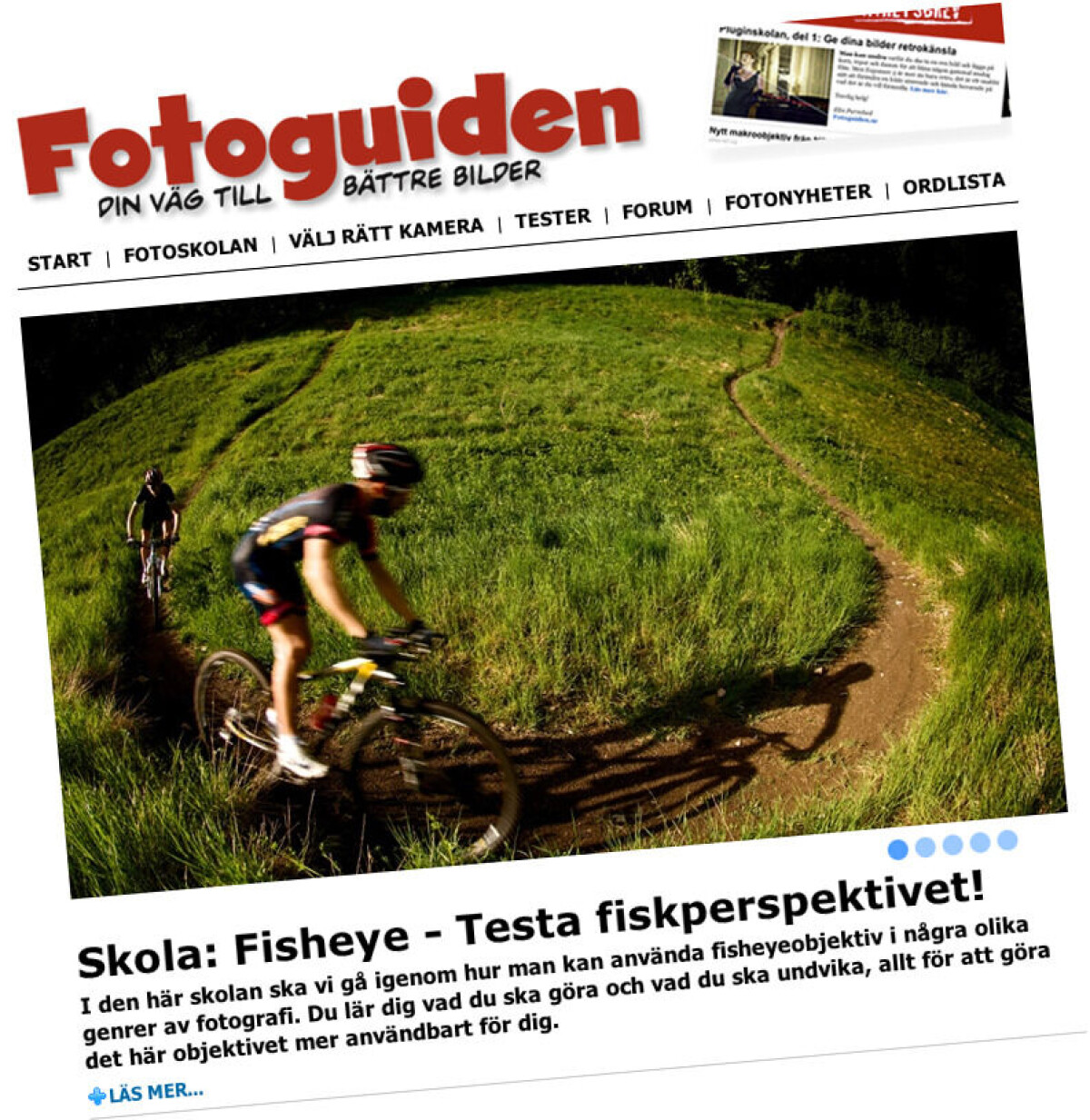 Fotoguiden får ny kostym