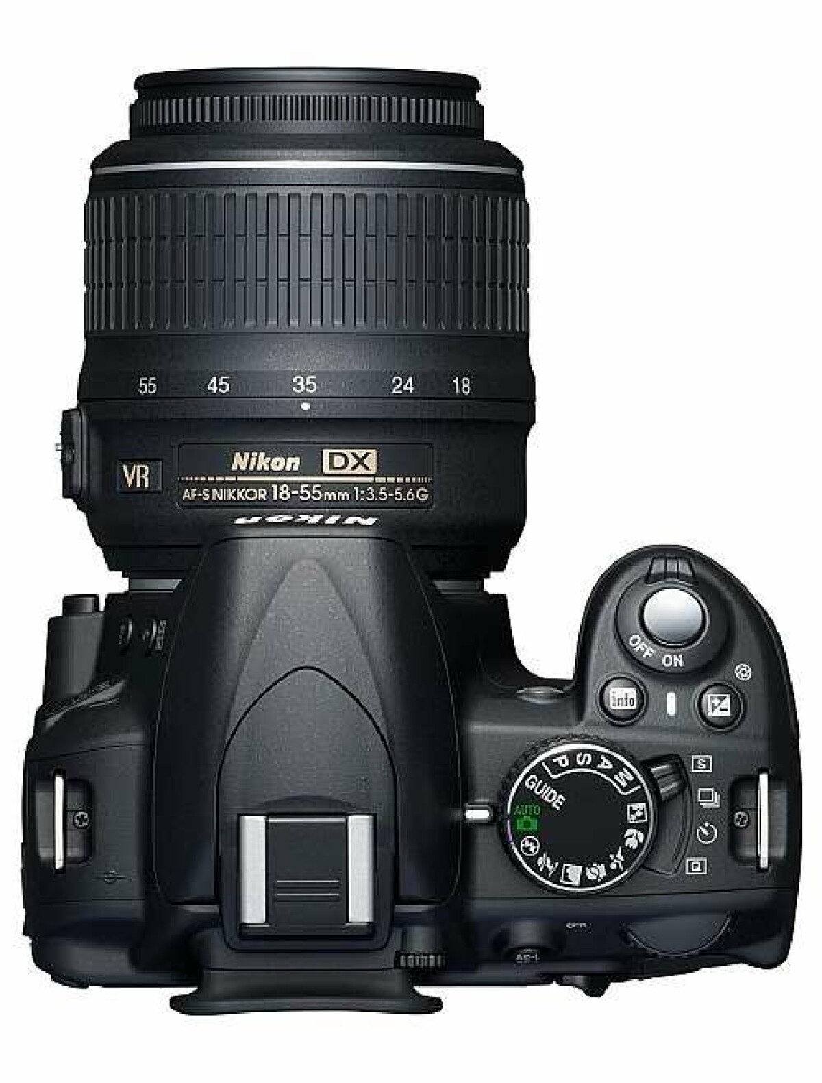Nikon D3100 med standardzoomen 18-55/3,5-5,6 VR