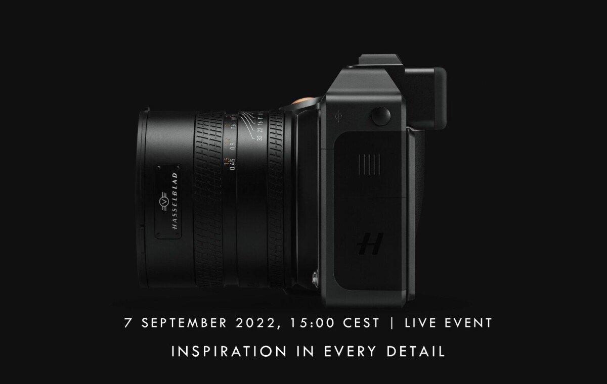 Hasselblad meddelar produktsläpp 7 september