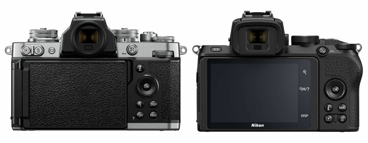 Nikon Z fc och Nikon Z50.