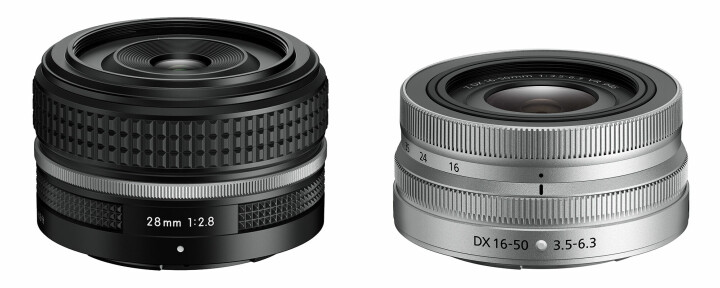 Nikon Z 28mm f/2,8 SE och Z DX 16-50 f/3,5-6,3.