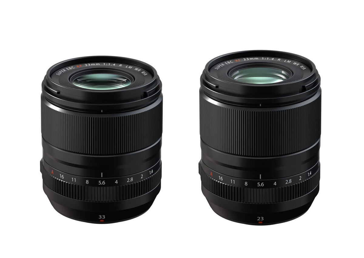 Nya Fujifilm XF 23 och 33 f/1,4 LM WR – vädertätning och snabbare autofokus