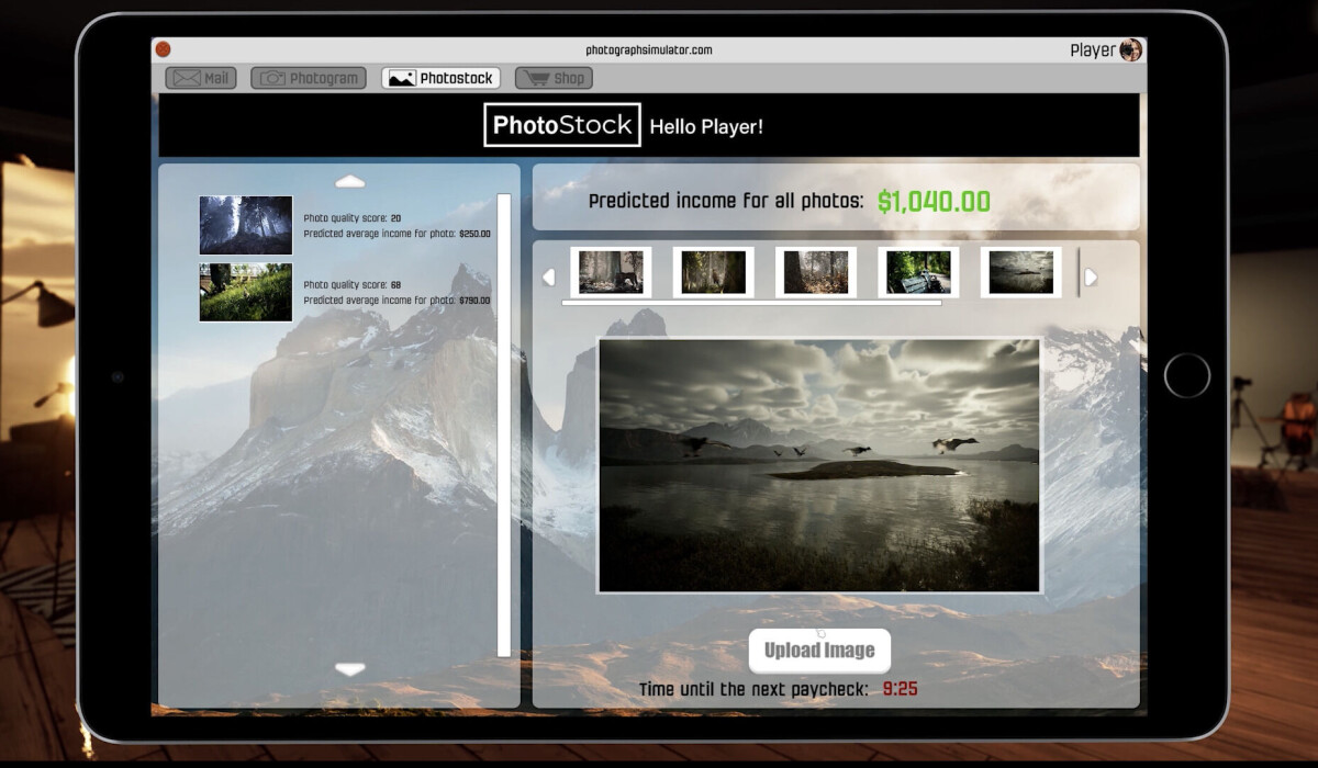 Photography Simulator – nytt datorspel för fotografer