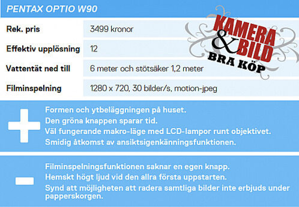 Test: 9 kameror som tål vatten och stötar