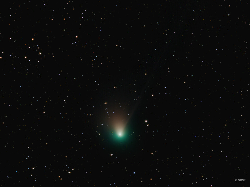 C 2022 E3 (ZTF) fotograferad 5 januari 2023.
