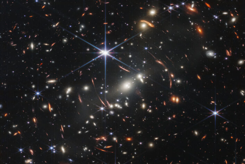 Första bilden från James Webb Space Telescope har släppts