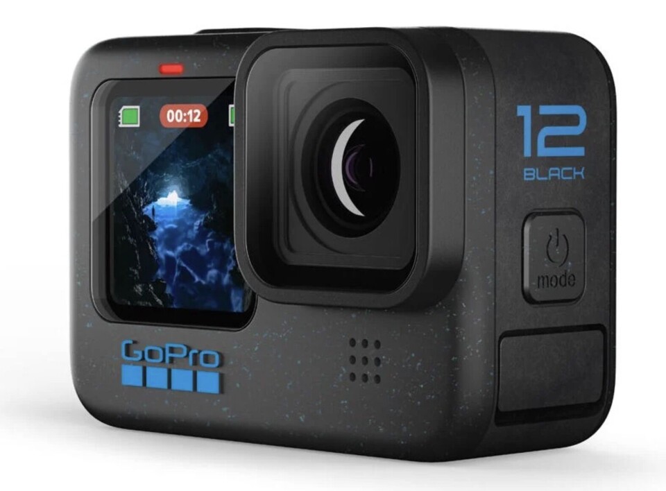 GoPro Hero 12 Black – dubblad batteritid & bättre stabilisering