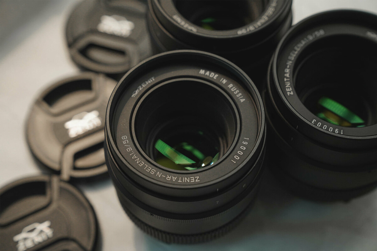 Zenit lanserar fyra objektiv till Sony E, Canon EF och Nikon F
