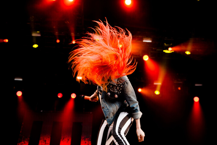 Paramore på Bråvallafestivalen i Norrköping, 2013. Paramore på Bråvallafestivalen i Norrköping, 2013.