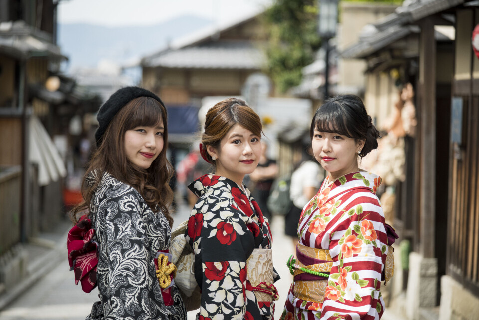 Gatufotografering förbjuds i delar av Kyoto, Japan