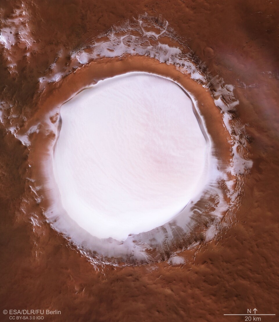 Vinter – även på Mars