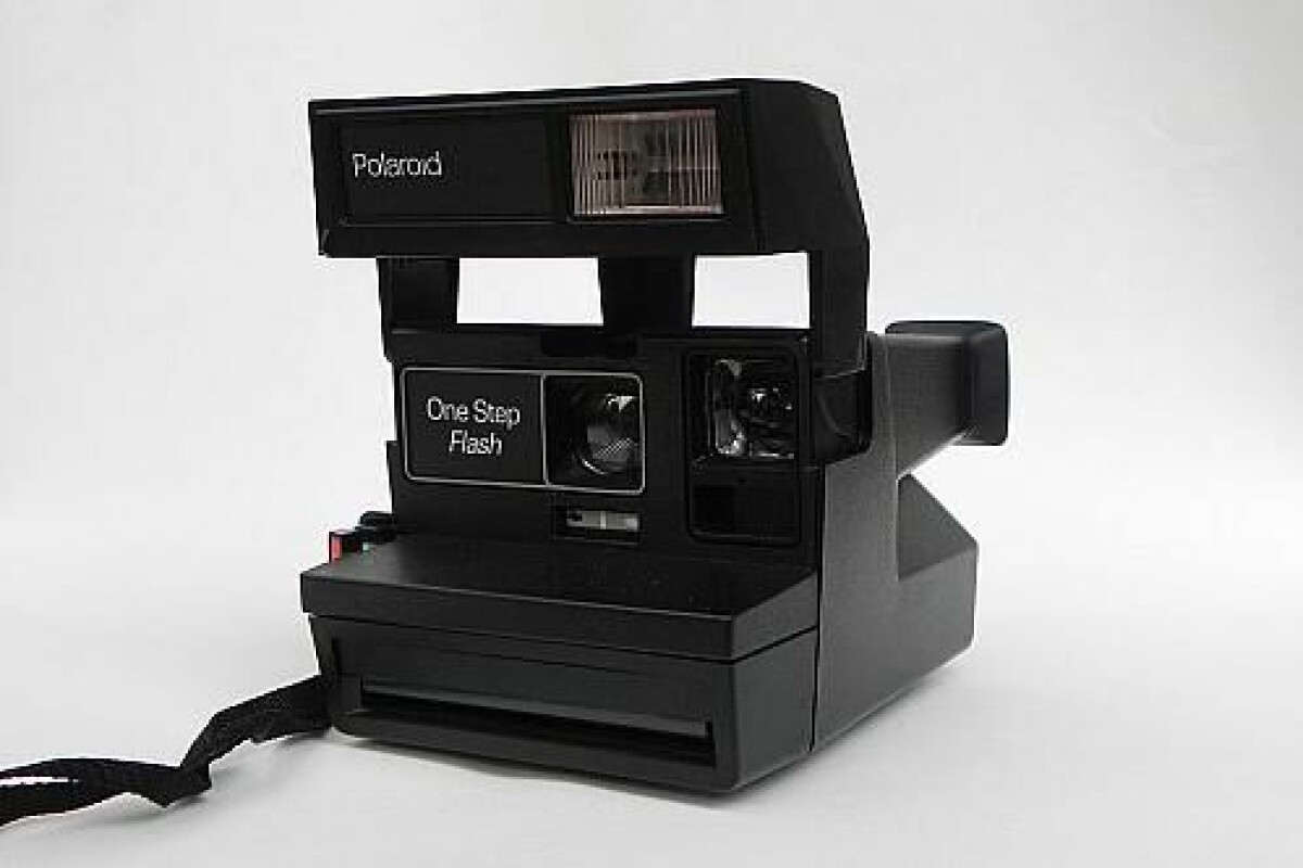 Polaroid OneStep Flash från 90-talet.