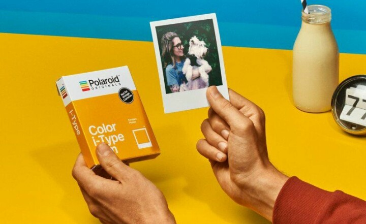 Polaroid Originals nya generations film, 'i-typ'.