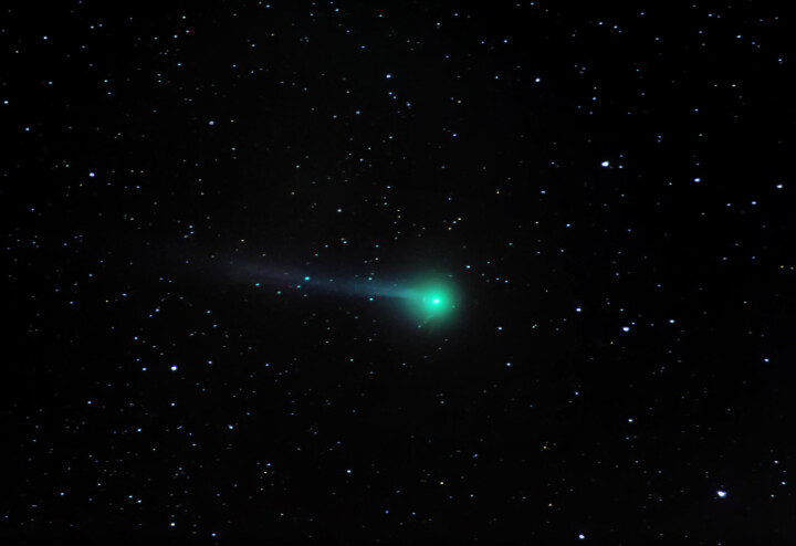 Comet Lovejoy, tagen med Nikon 600mm f/4, Nikon D4, 5s