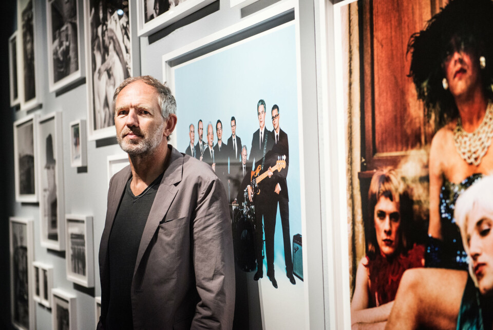 Fotografen Anton Corbijn i Stockholm för att öppna sin utställning 1-2-3-4 på Fotografiska 2016.