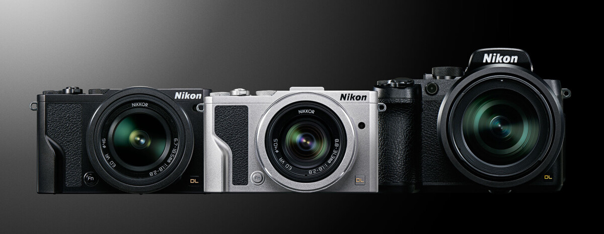 Nikon DL – tre avancerade kompakter med olika brännvidd