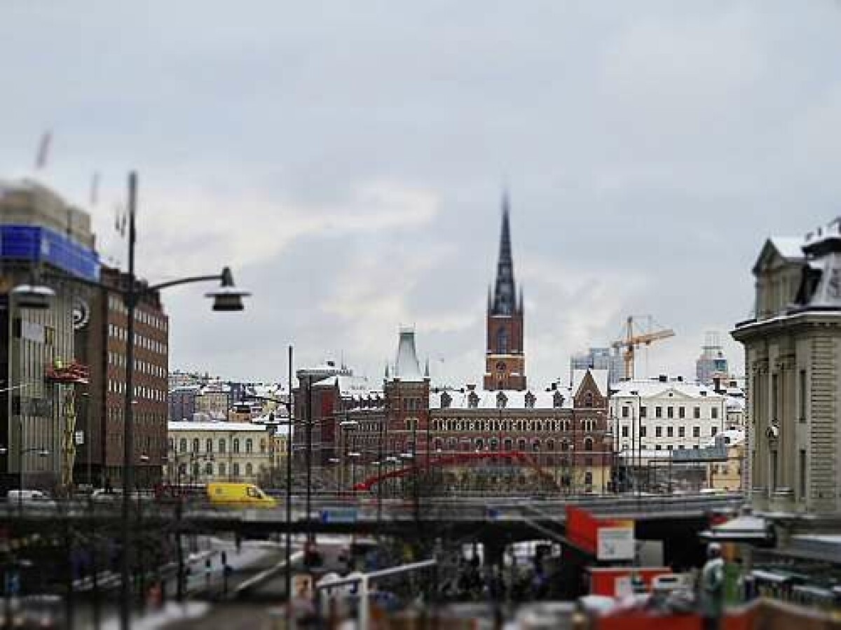 Få kommer antagligen att köpa G1 X för de inbyggda effektfiltren –men resultatet av dem blir faktiskt mycket bra. Här ser vi miniatyreffekten. 1/160 s, f/5,8, ISO 200