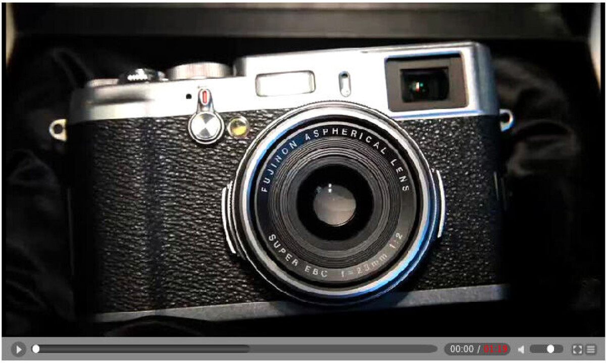 Vi packar upp Fujifilm X100