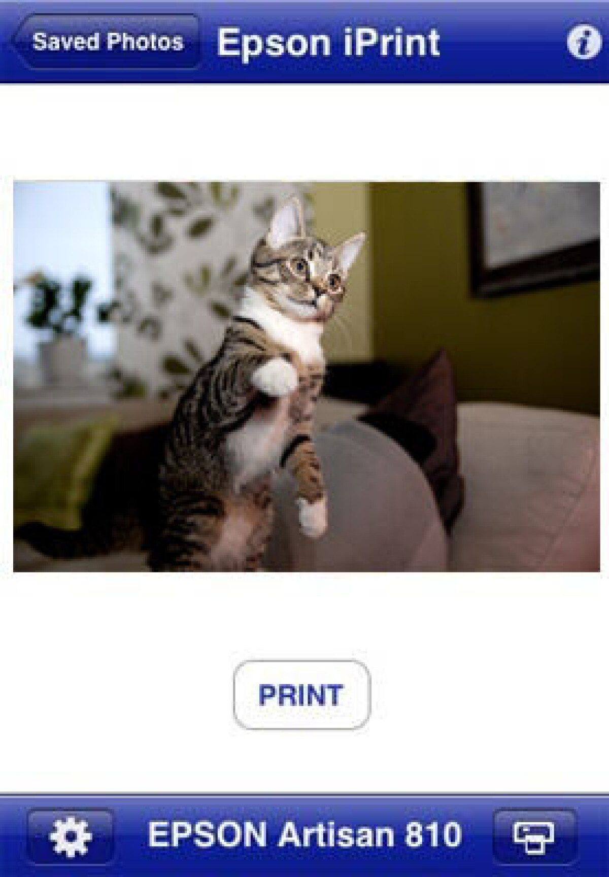 Epson gör printapp till Iphone