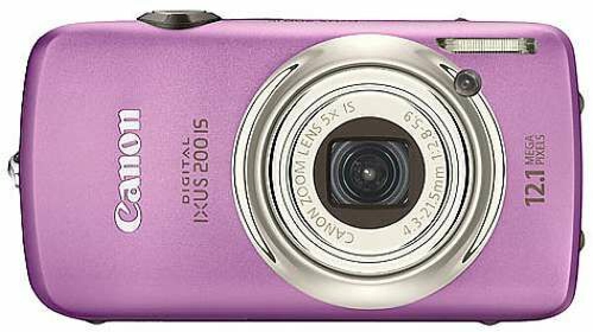 Test: Canon Ixus 200 IS är känslig för beröring