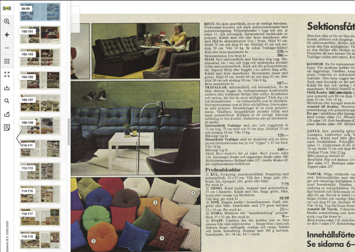 Se nostalgiska bilder på IKEA:s digitala katalogmuseum
