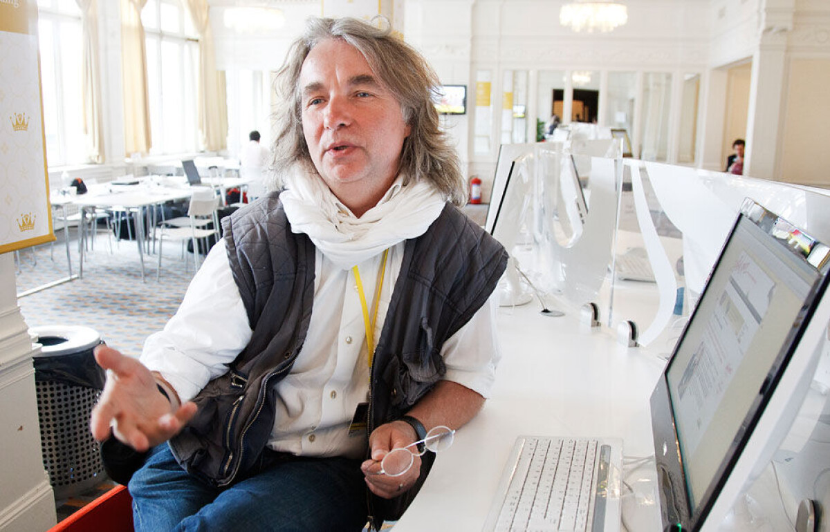 Åke Ericsson är en erfaren pressfotograf och bildredaktör. Bilden ovan är tagen under det kungliga bröllopet då han agerade bildredaktör åt IBL. Foto: Magnus Fröderberg