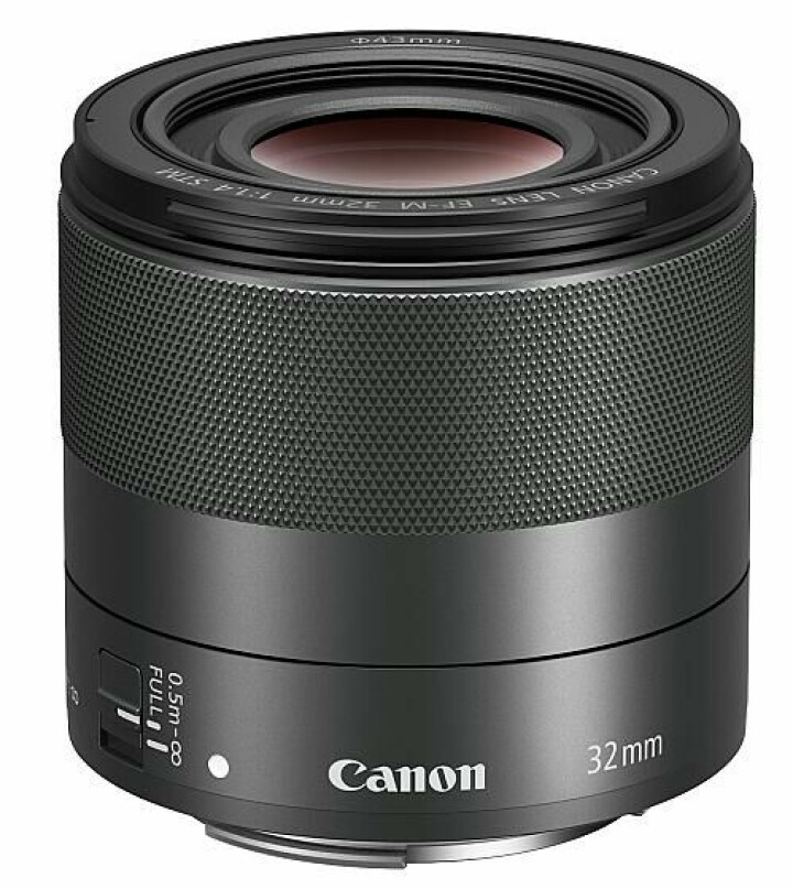 Canons nya EF-M 32mm f/1,4 STM.