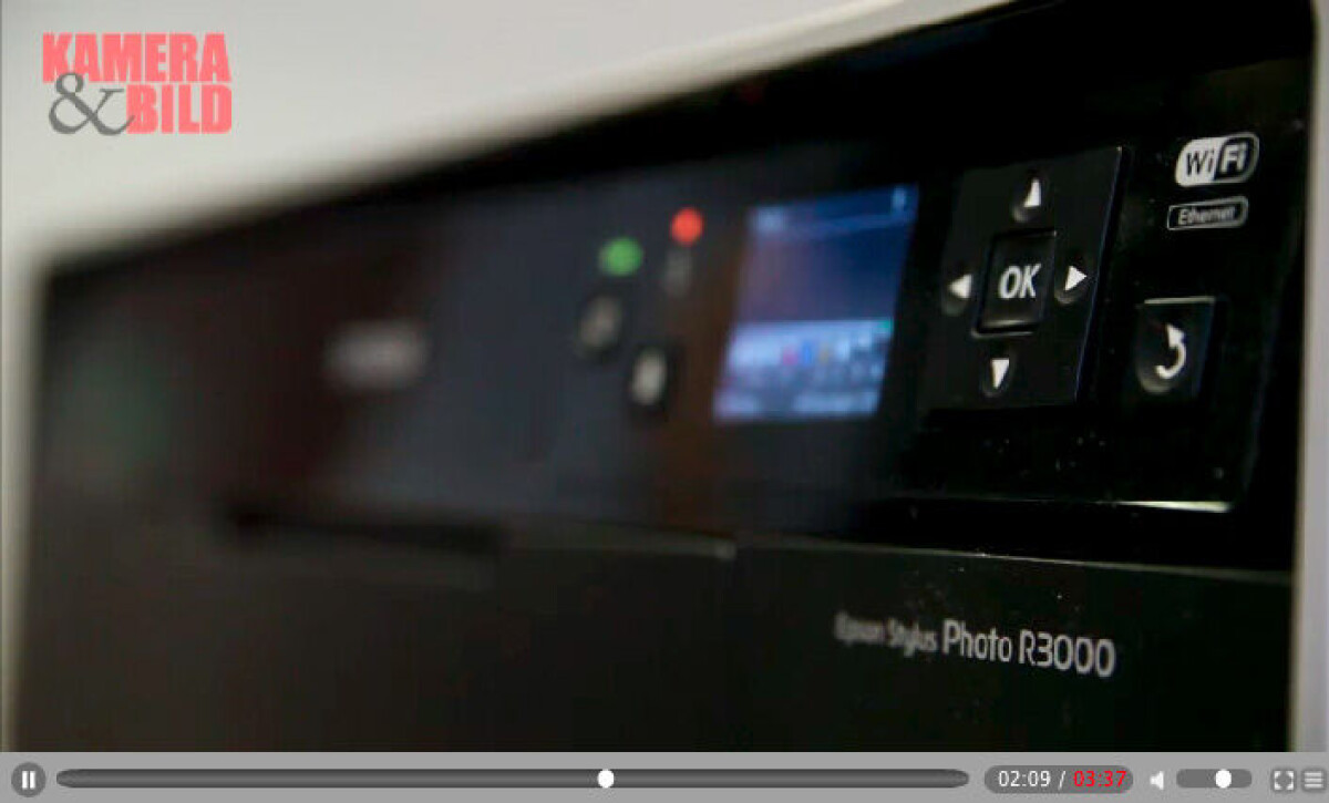 Webb-tv: Nya A3-skrivaren Epson R3000