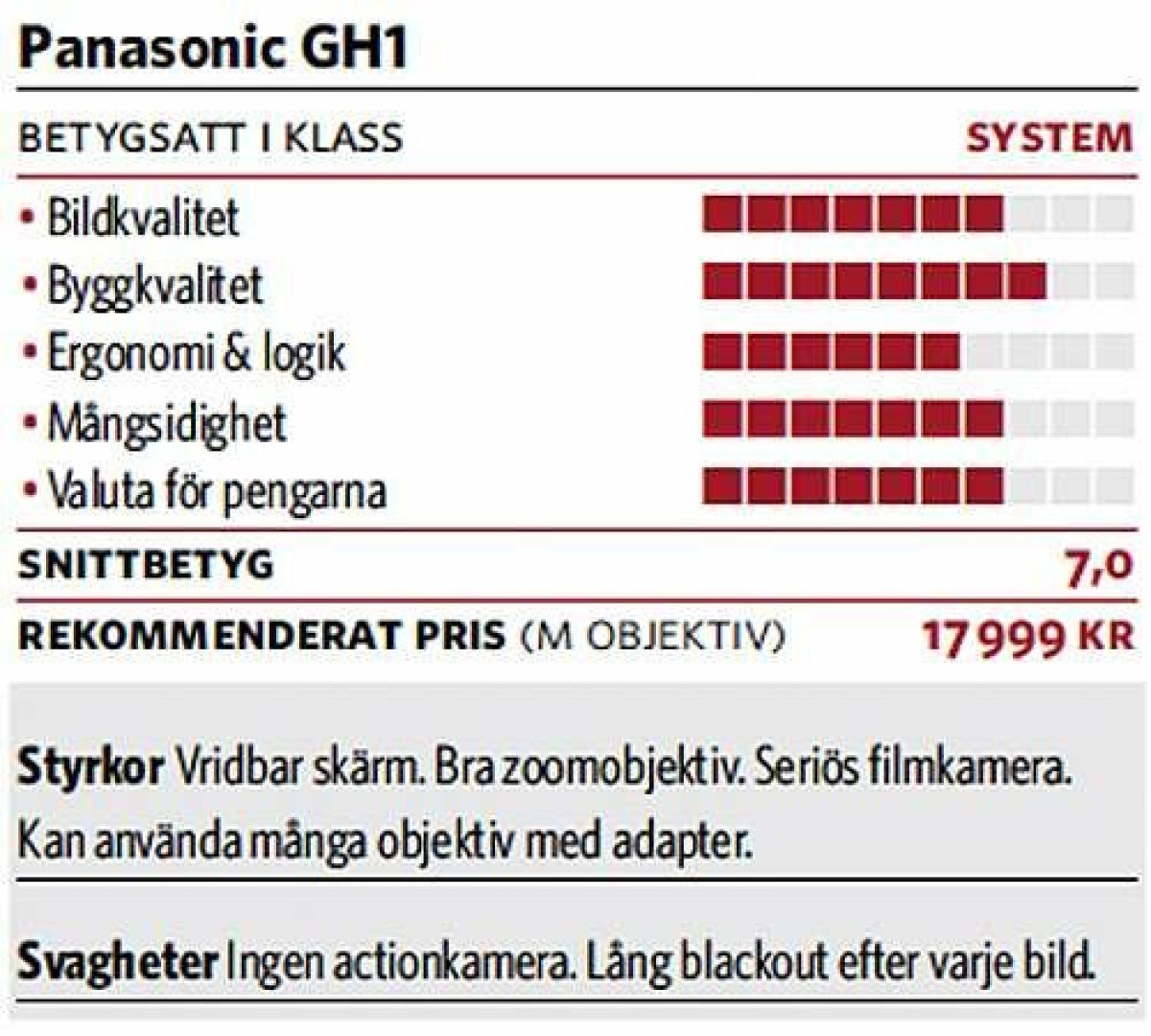 TEST: Film på största allvar med Panasonic GH1