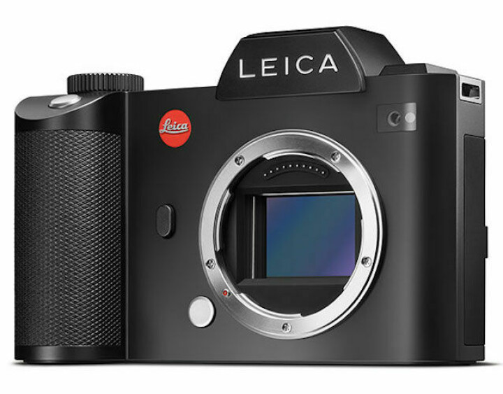 Leica SL (Typ 601), med dess L-bajonett.