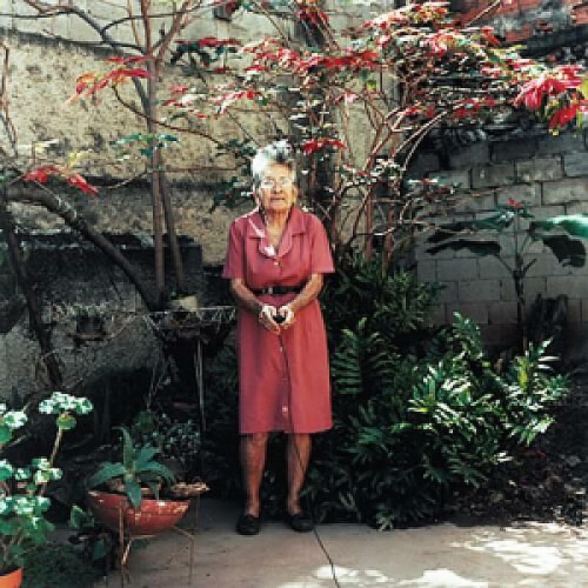 Både Emilias farmor och den övriga familjen i Venezuela använde Emilias kameror för att fotografera sig själva.– Trådutlösaren blev som en förbindelse mellan mig och dem, säger Emilia. Foto: Emilia Bergmark-Jimenéz