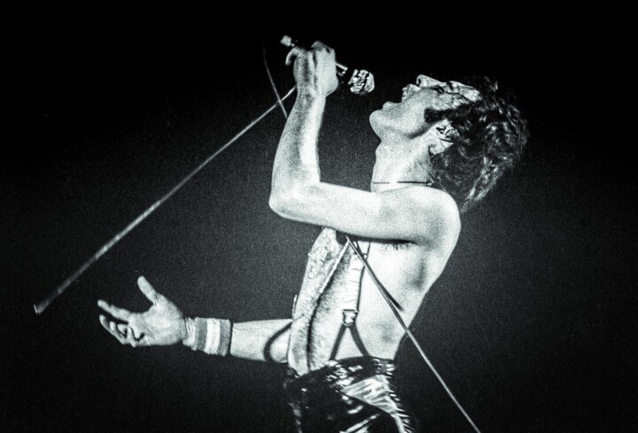 Bandet Queens sångare Freddie Mercury.