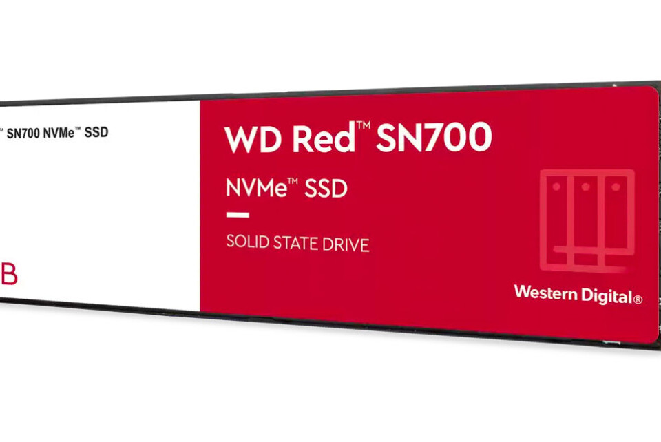 Western Digital släpper NVMe SSD för snabbare NAS