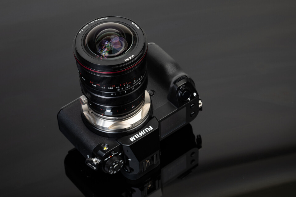 Laowa 15mm f/4,5R Zero-D Shift – nu till Fujifilm GFX