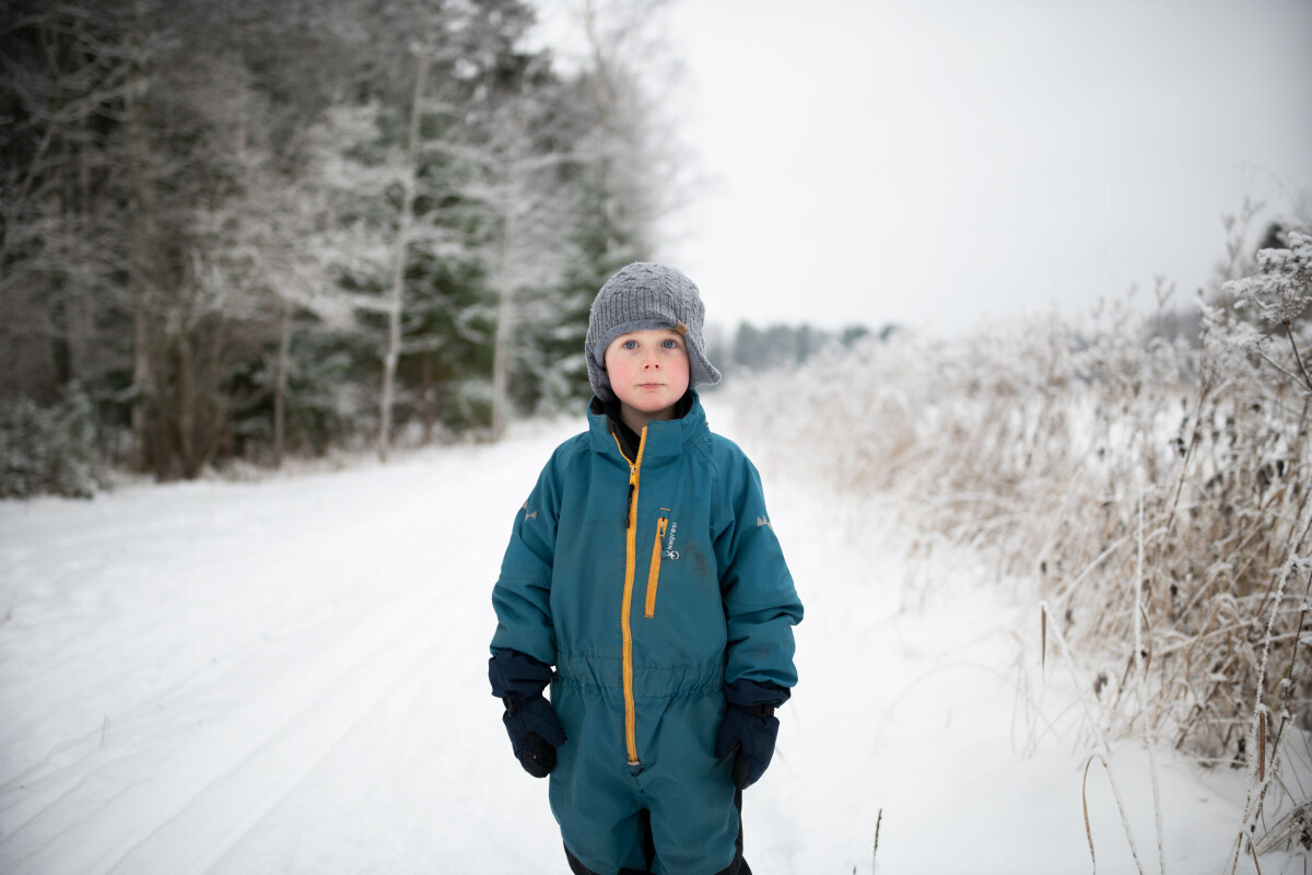 Snygg bokeh – men synlig vinjettering. 1/640 S • F/1,4 • ISO 360