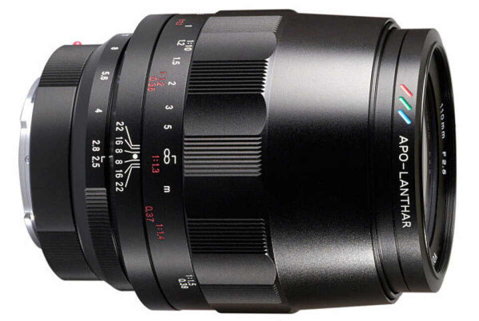 Nytt makro för Sony: Voigtländer 110mm F2.5 Macro APO-Lanthar