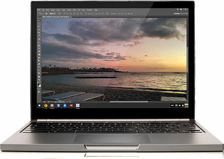 Photoshop i din webbläsare – på en Chromebook.