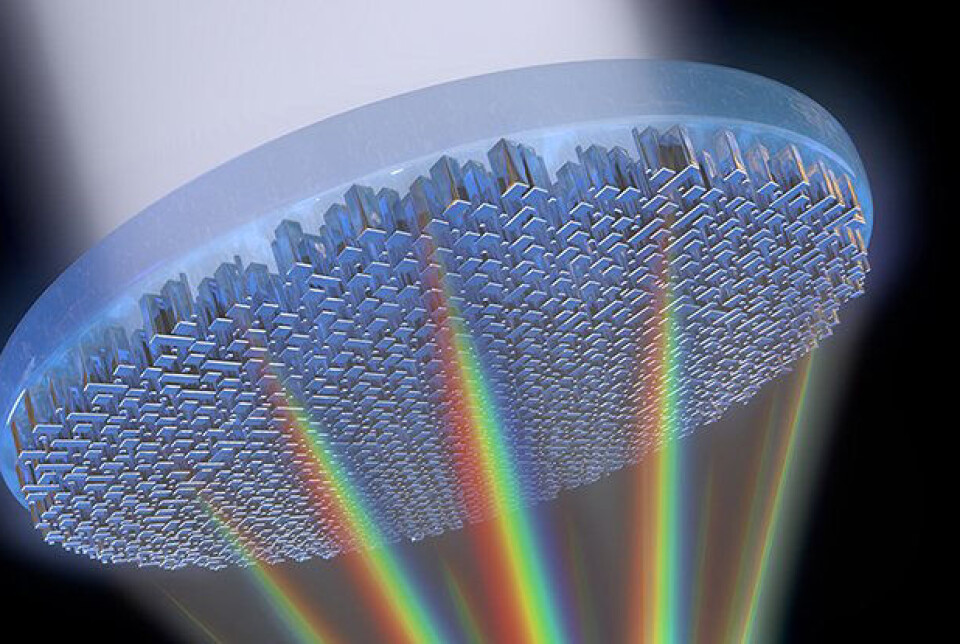 Nanostrukturer revolutionerar linsdesign