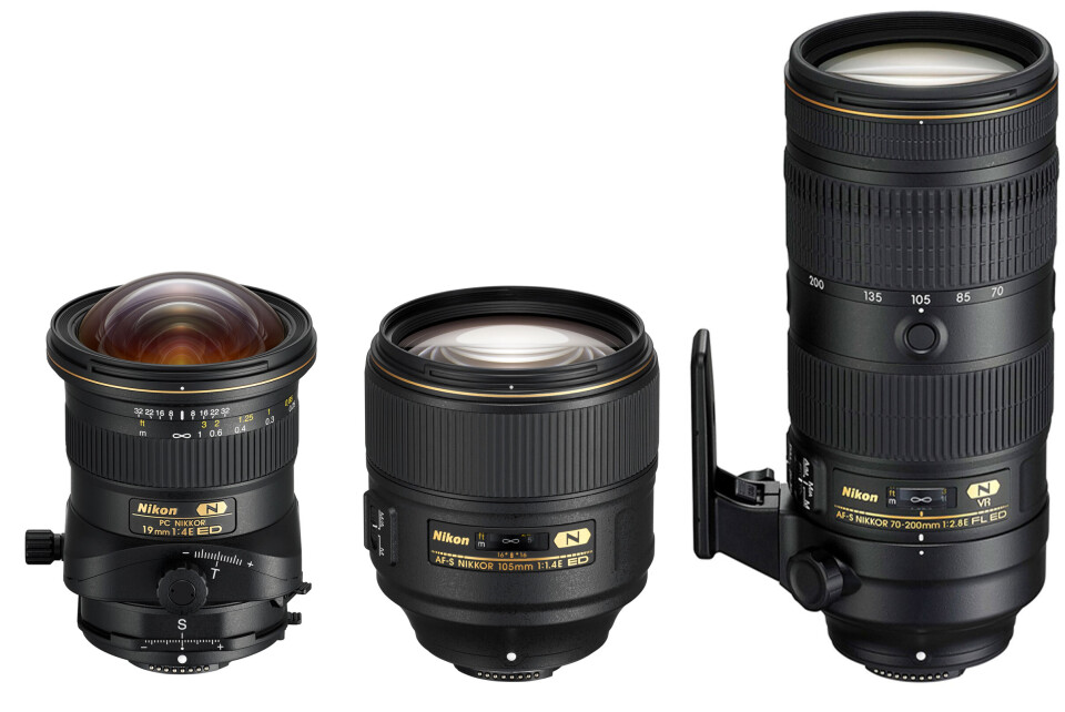 Test: Nikon-trio för fullformat