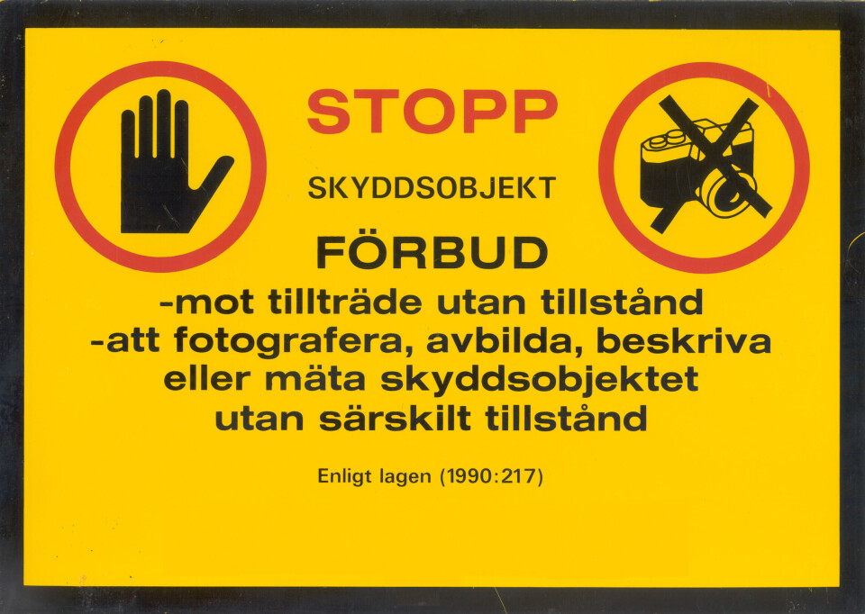 Om du hamnar vid ett hus som klassas som skyddsobjekt är det förbjudet för dig att ta några bilder – om skyddsobjektet samtidigt har ett fotograferingsförbud.