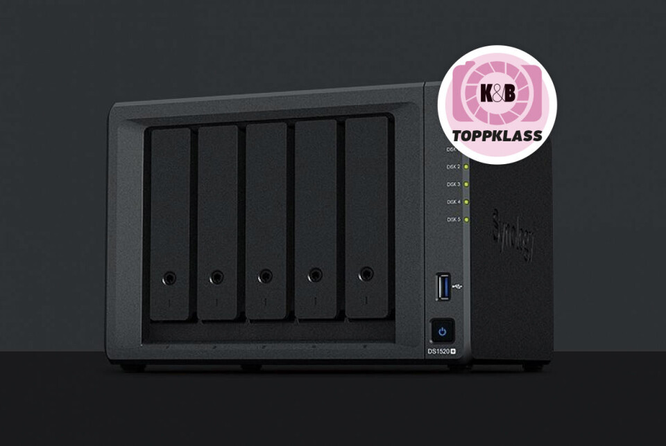 Test: Synology DS1520+: NAS med prestanda för seriösa fotografer