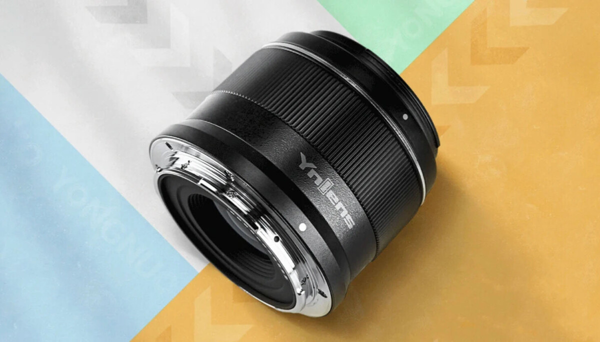 Yongnuo YN 50mm f/1,8 Z DA DSM för Nikon Z DX väger 148 gram