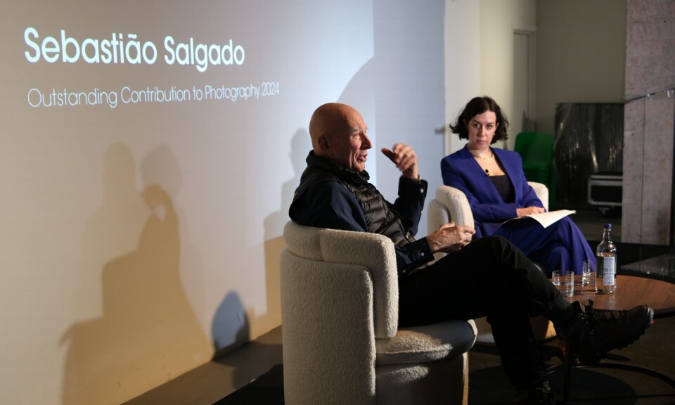 Sebastião Salgados prisas på Sony World Photography Awards