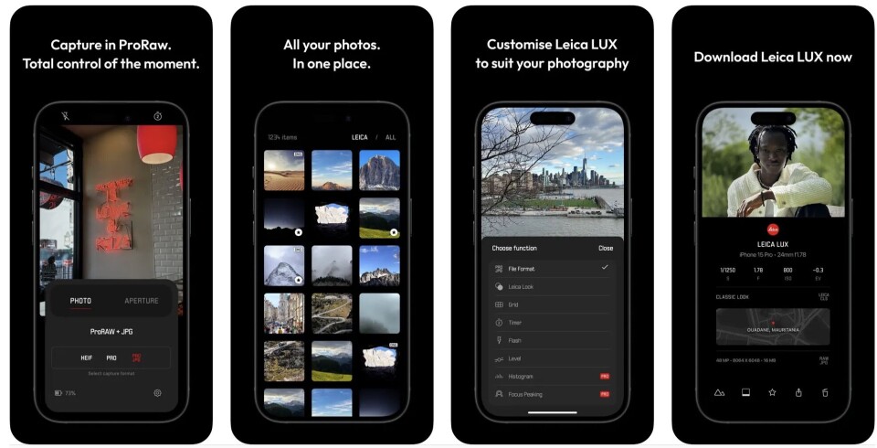 Leica LUX gör om din Iphone till en Leica-kamera