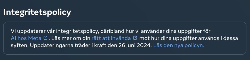 Hindra Facebook att använda dina bilder för AI-träning – så gör du
