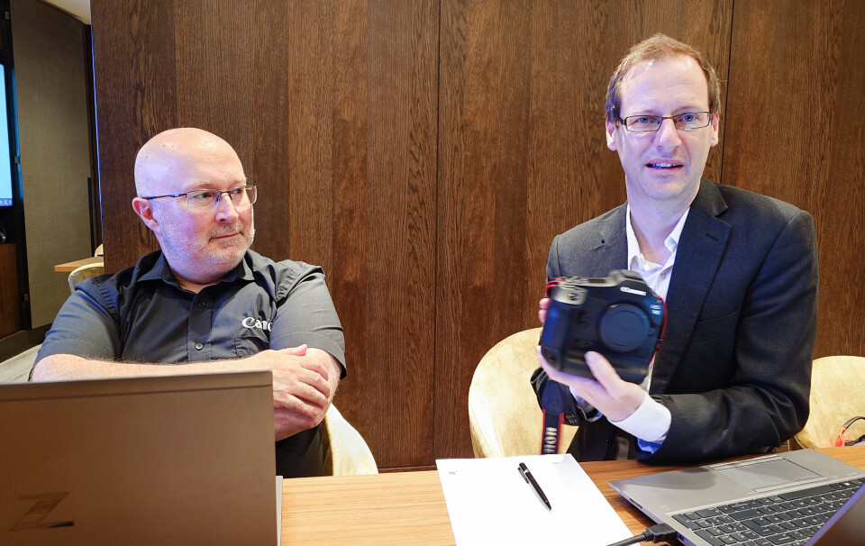 Mark Fensome, Senior Product Specialist, Canon Europe och John Maurice, Product Marketing Manager, Canon Europe berättar mer om autofokusen hos Canon EOS R1 och EOS R5 Mark II.